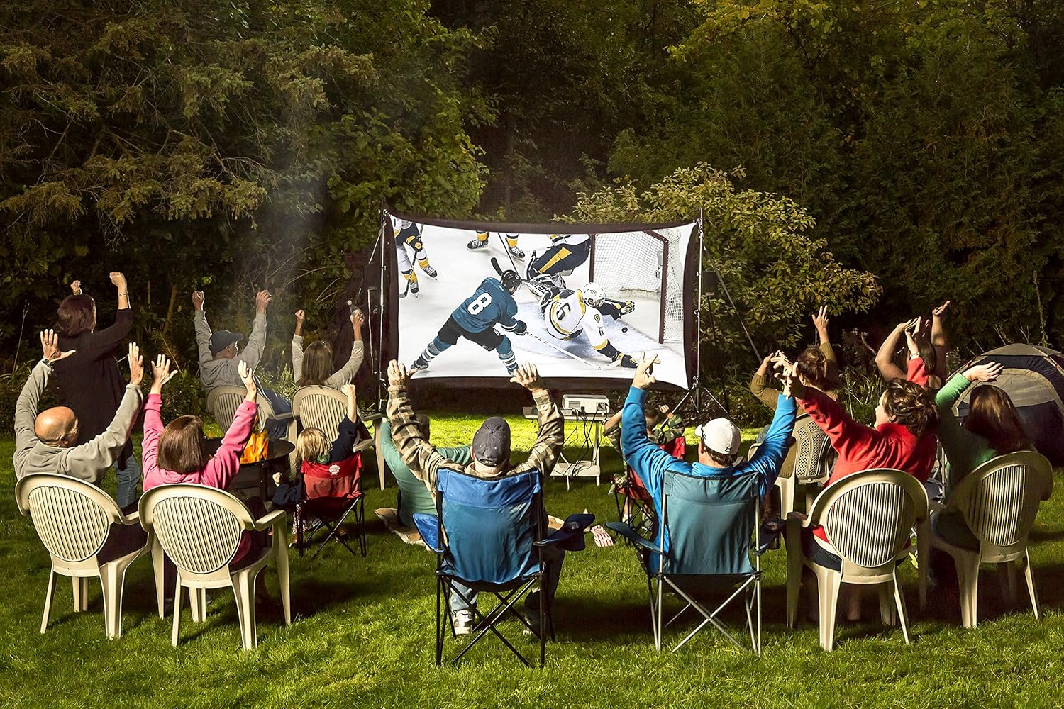 backyard theater systems