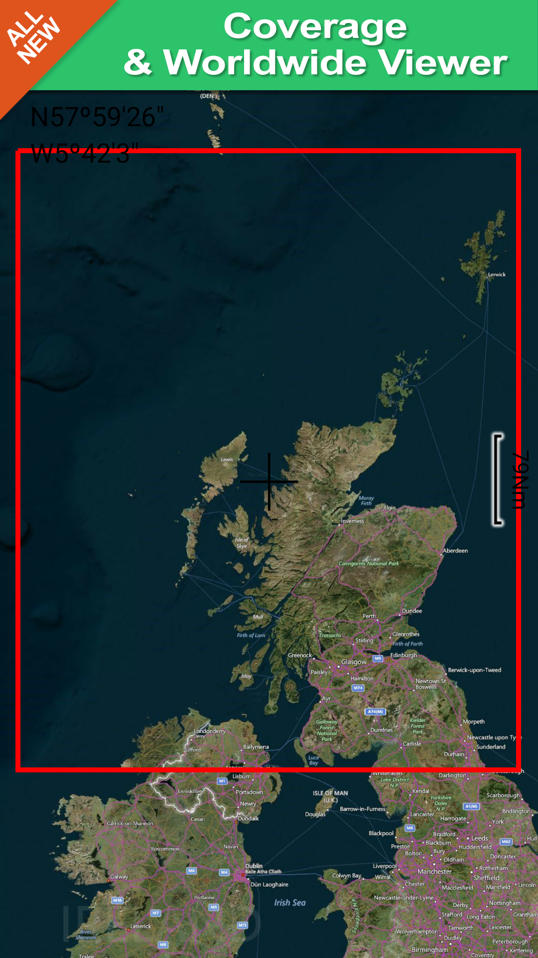 Scotland GPS Map Navigator