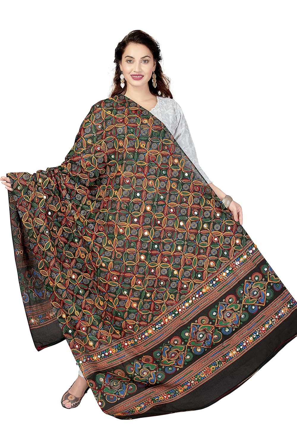 rani saahiba women's cotton dupatta
