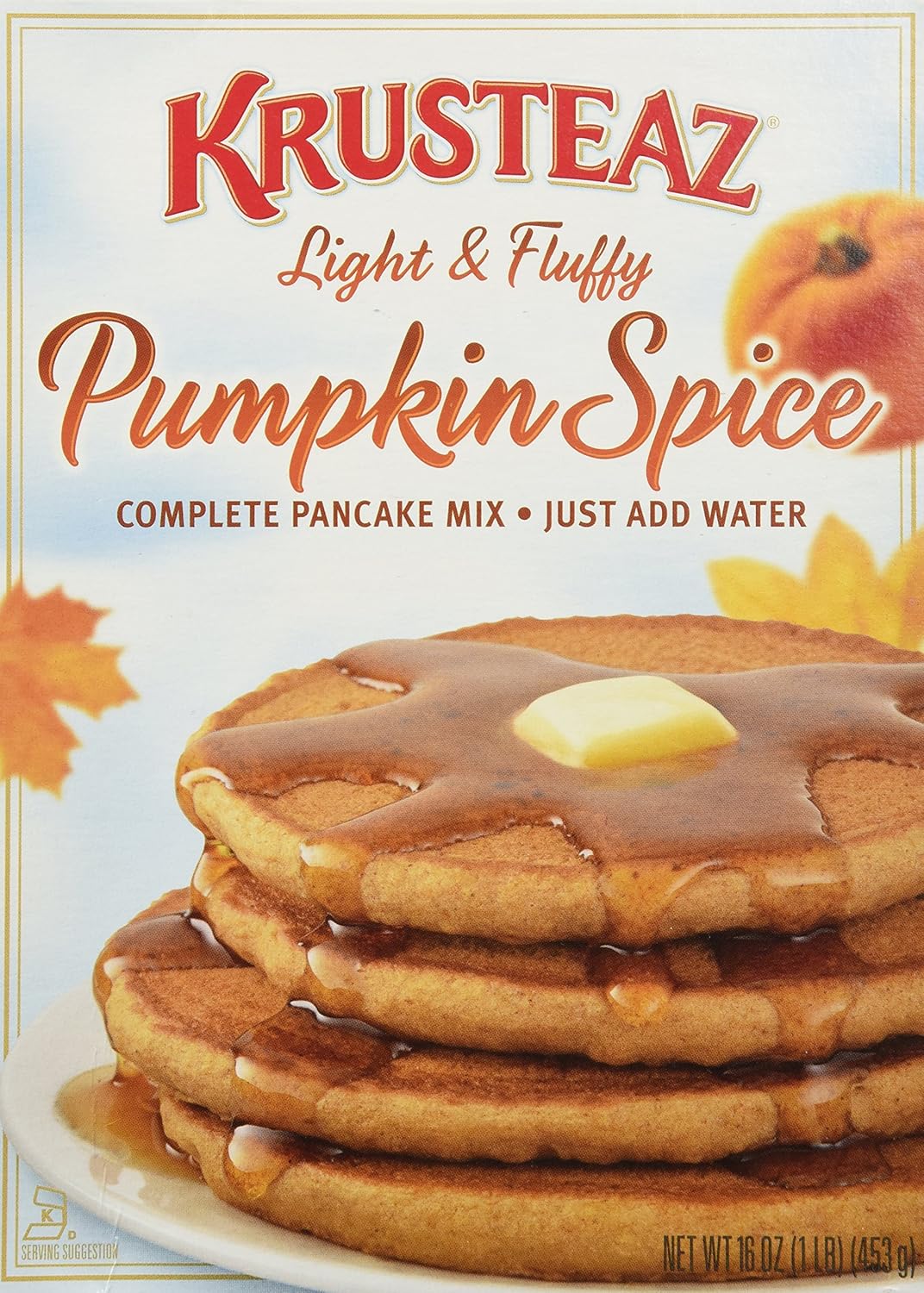 Amazon Com Krusteaz Pumpkin Spice Pancake Mix 16 Oz 3 Pack Grocery Gourmet Food