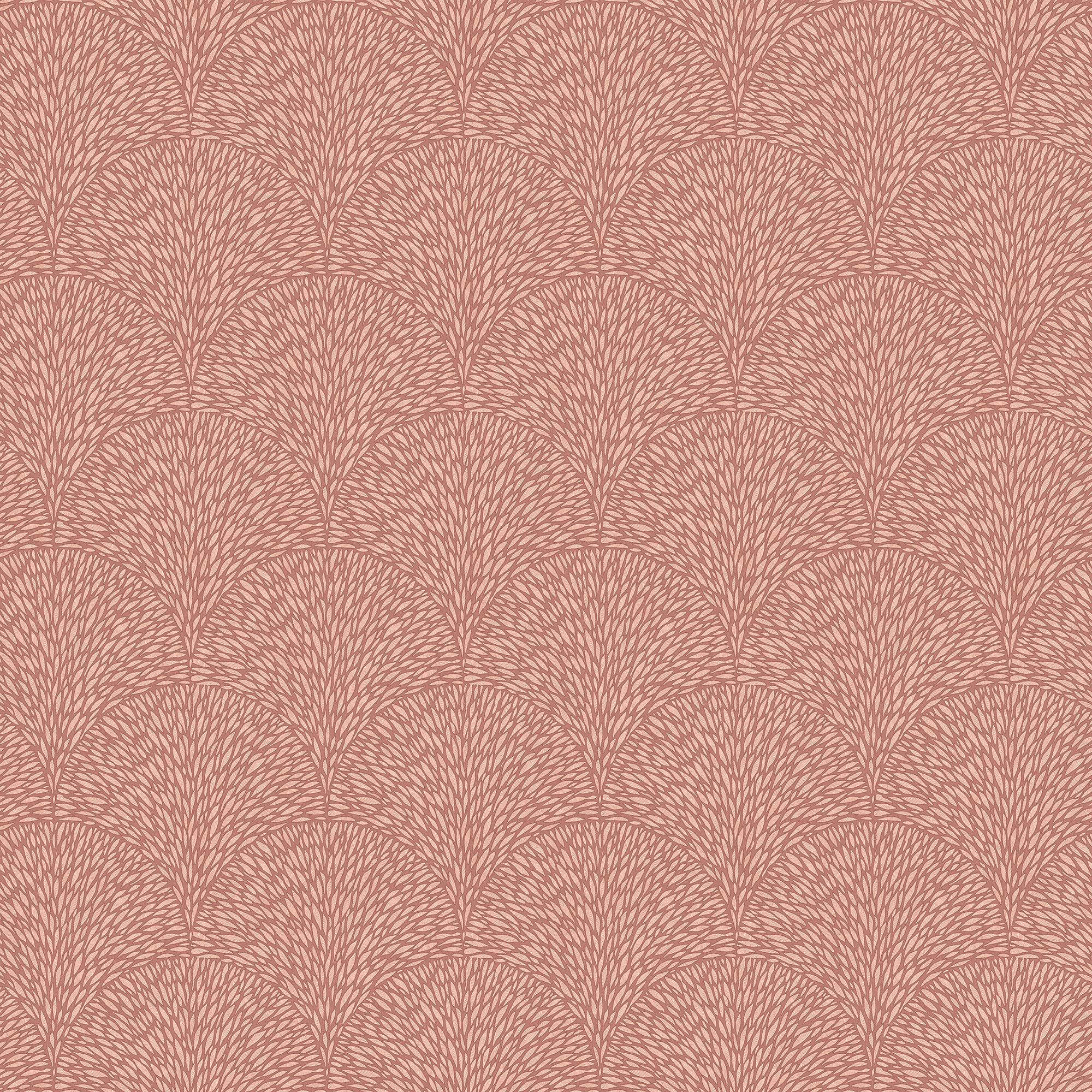 Galerie G56609 TexStyle Collection, Hedgehog Design Wallpaper, Light Terracotta, 10m x 53cm