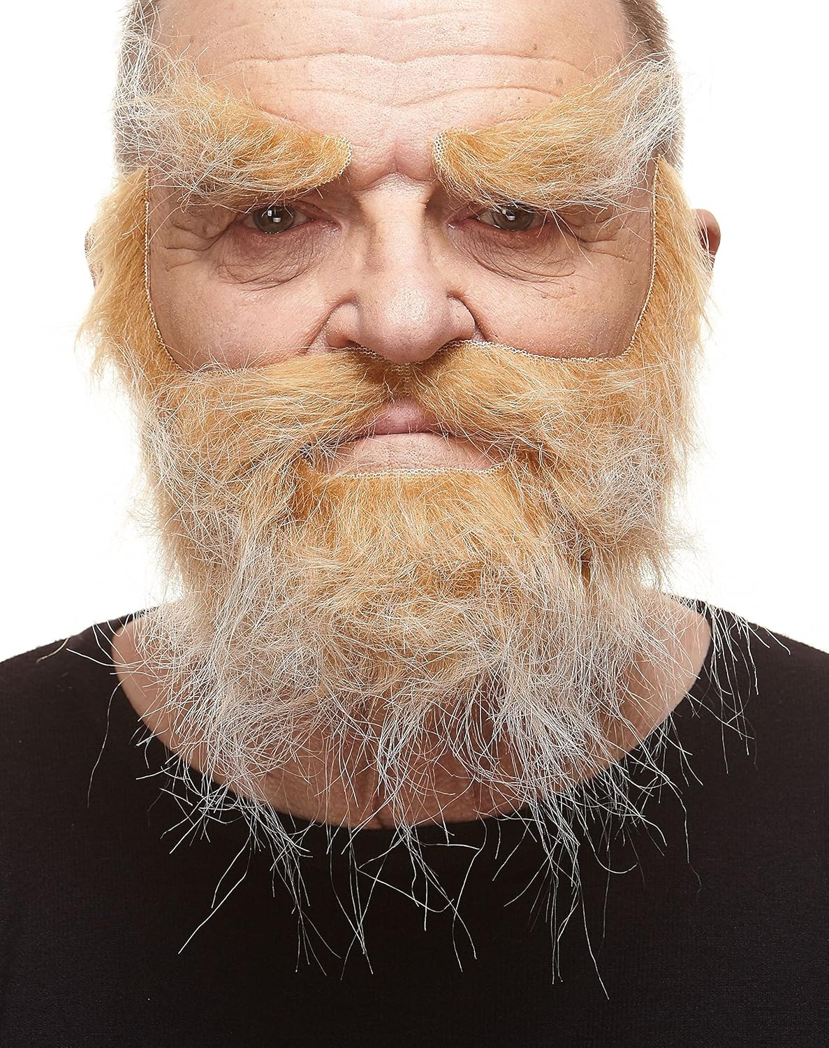 Mustaches Self Adhesive, Novelty, Realistic, Traper Fake Beard Fake and