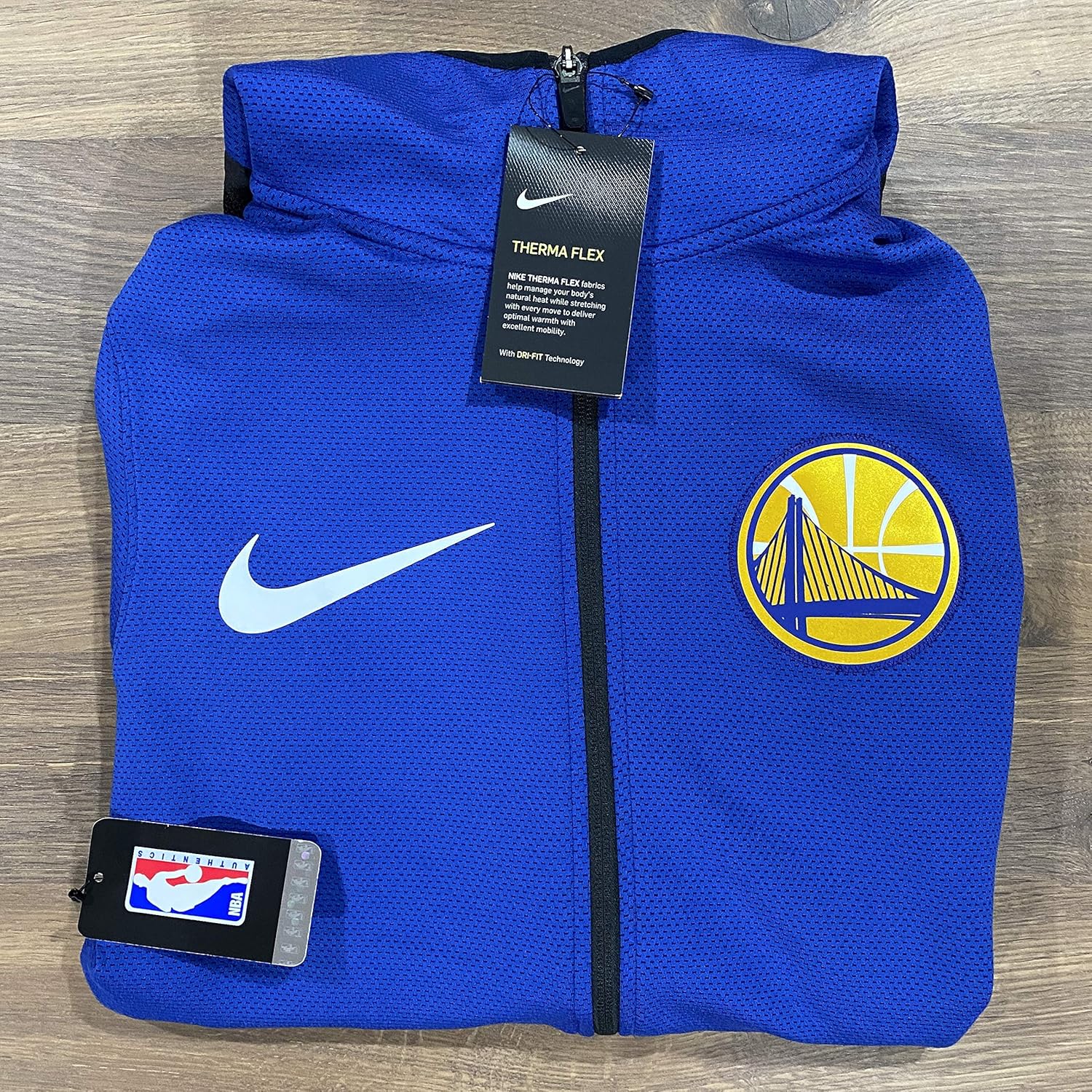 warriors therma flex hoodie