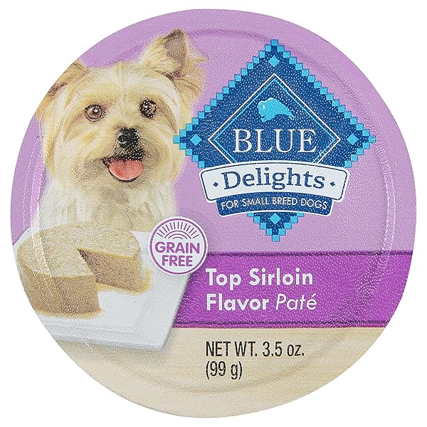 BLUE BUFFALO, BLUE DIVINE DELIGHTS TOP SIRLOIN FLAVOR...