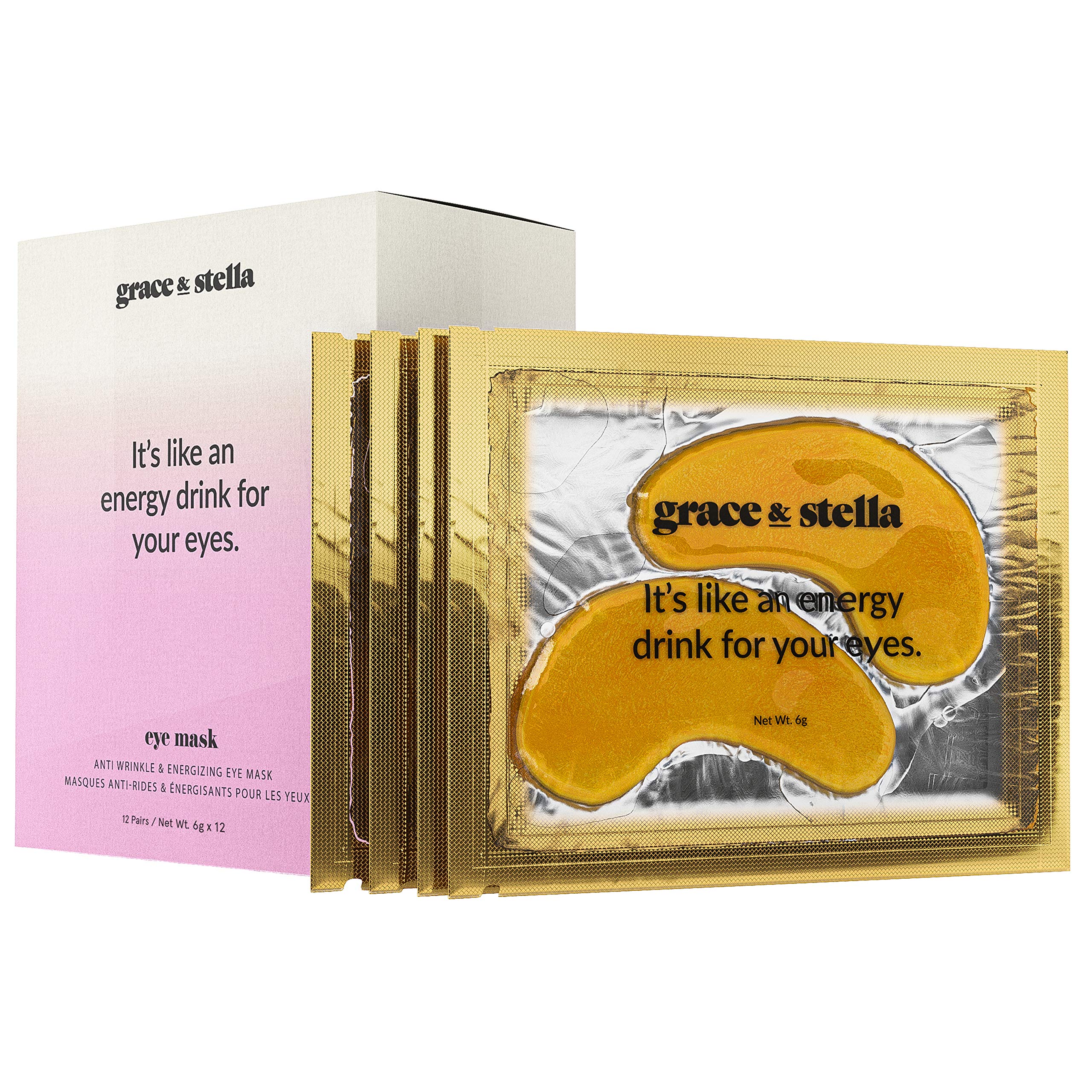 Grace & Stella Under Eye Patches for Dark Circles and Puffiness Vegan