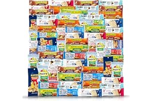 YESY Healthy Snacks, Care Package 67 Count Premium Healthy Mixed Box & Snacks Gift Variety Pack – Great for Home, Lunches, Work, Grab and Go, Office, Meetings, – Breakfast Bars, Bulk Granola Bars