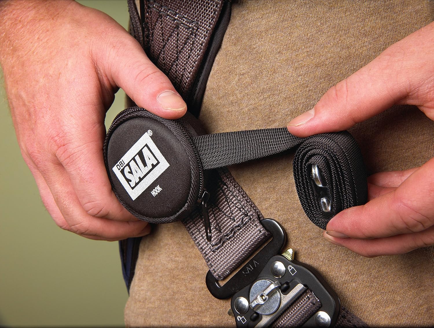 3M DBI-SALA Medium ExoFit NEX ConstructionFull Body Style Harness With Tech-Lite Aluminum Back D-Ring, 1113124, Blue/Gray - Fall Arrest Safety Harnesses - 
