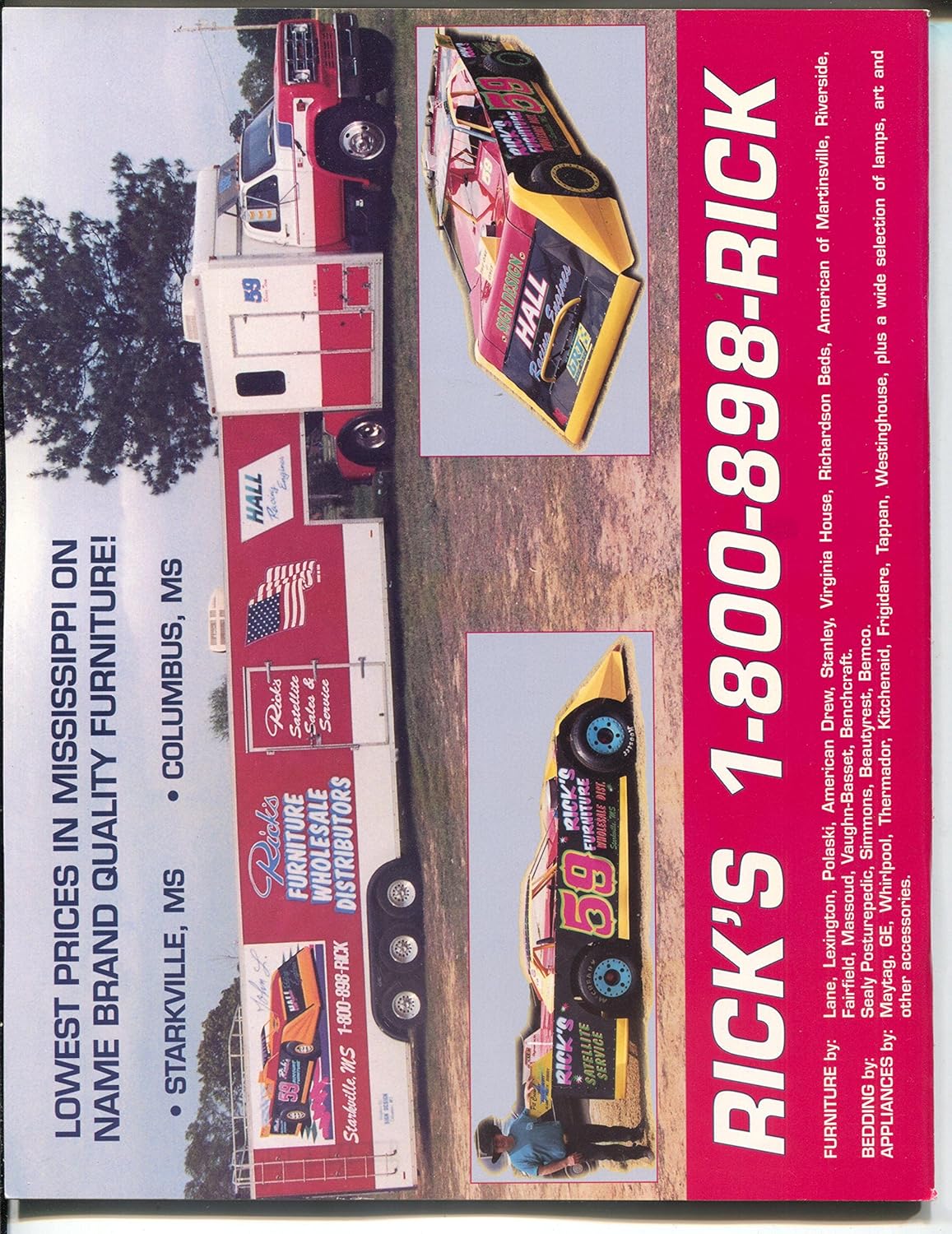 Southern Round Track Racing Spring 1996 Snowball Derby Wendell