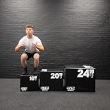 GYM MASTER High Density Foam Plyo Jump Box 12 x 16 x 18 inches view 3
