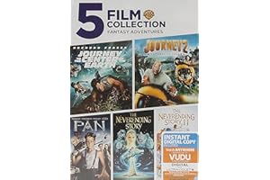 5 Film Collection - Fantasy Adventure (The Neverending Story I & II / Pan / Journey to the Center of the Earth / Journey 2 the Mysterious Island)