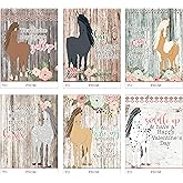 Silly Goose Gifts Beautiful Horse Pony Themed Valentine Day Classroom Sharing Cards - Ideal Valentine's Day Idea for Work School - Set of 24 You're My Mane Friend