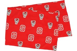College Covers Everything Comfy NC State Wolfpack Pillowcase, Body Pillow, 20" x 60", Includes 1 Pillowcase