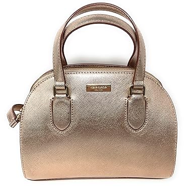 Kate Spade New York Kate Spade New York Mini Reiley Laurel Way Satchel Crossbody Bag in Rose Gold