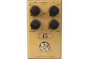 J. Rockett Audio Designs .45 Caliber Overdrive Gold Guitar Effects Pedal