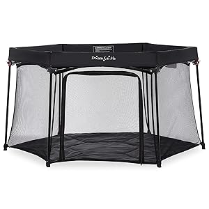 Dream On Me Onyx Playpen in, Black