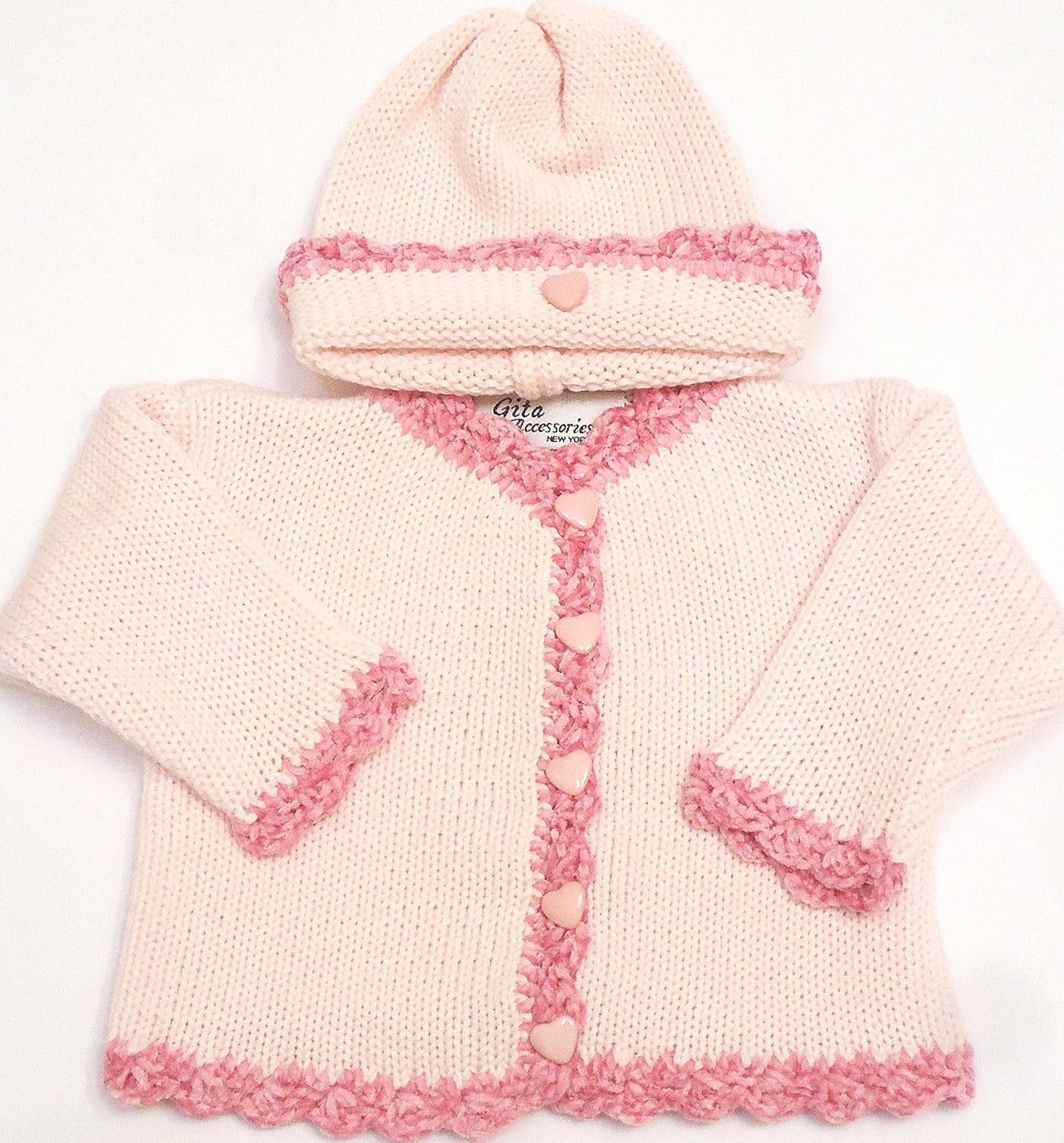 raspberry pink cardigan