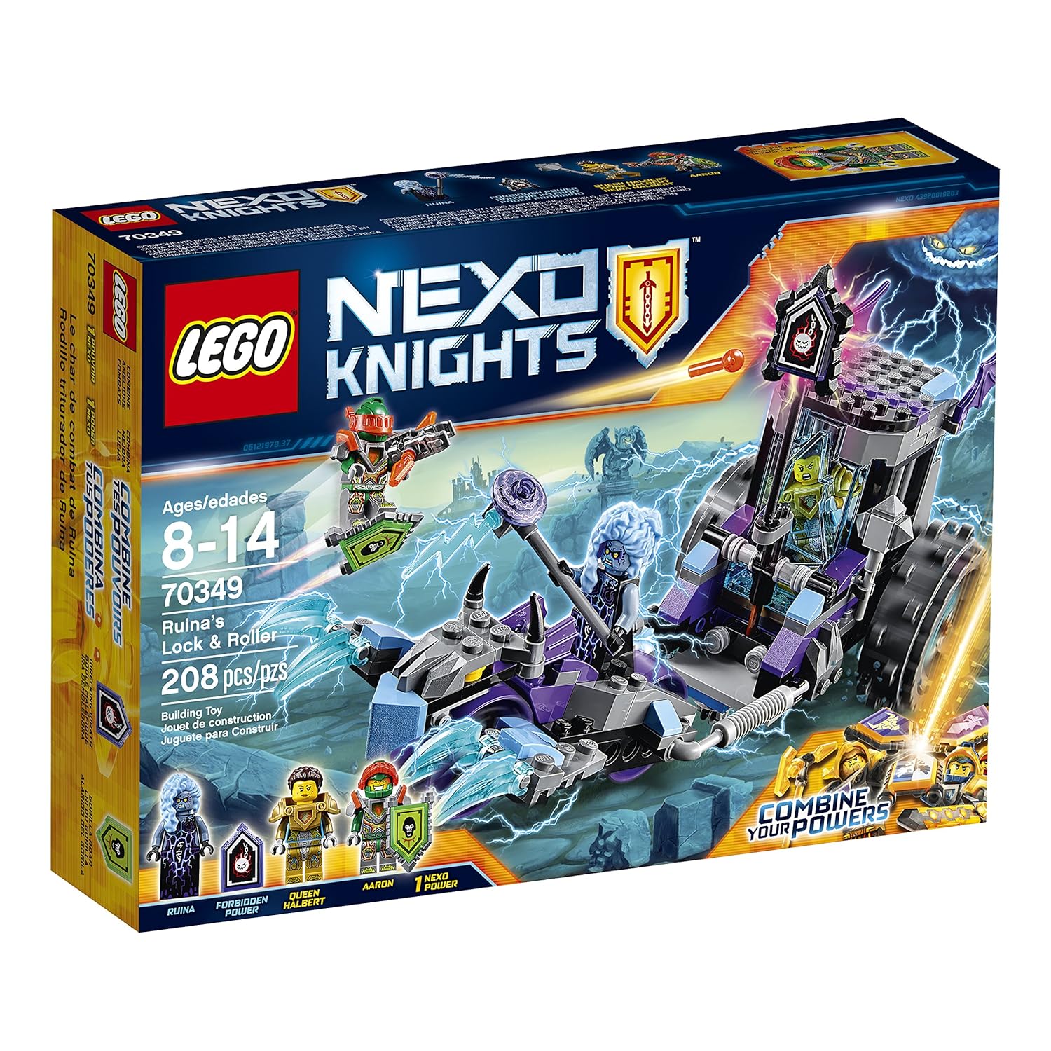 LEGO NEXO KNIGHTS Ruina's Lock & Roller 70349 Hot Toy