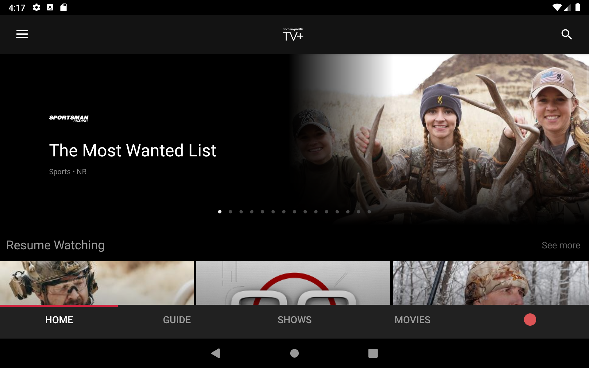 Amazon Com Docomo Pacific Tv Appstore For Android