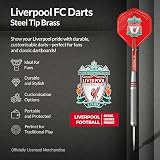 FOCO Liverpool FC Steel Tip Brass Darts Set 22g with Flights Stems Wallet view 7
