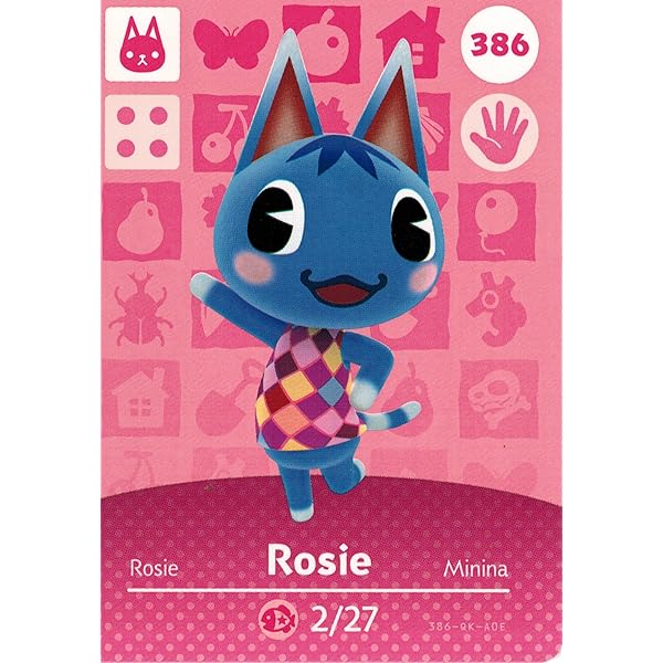 Amazon.com: Animal Crossing Happy Home Designer Amiibo Card Lopez