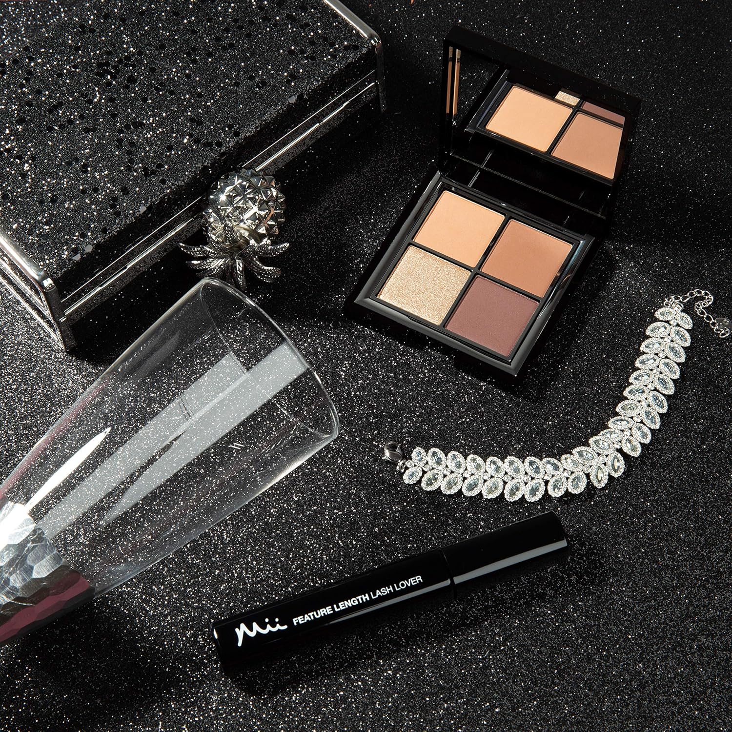 Mii Cosmetics Mii Pure Decadence Eye Palette, Metallic Brown - Image 4