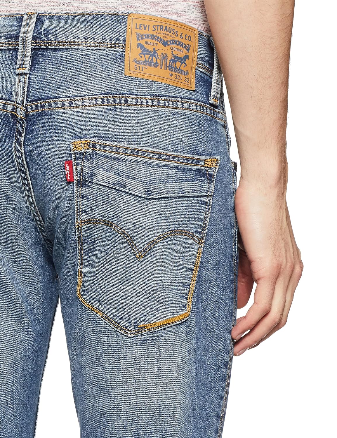 levi's men's (511) slim fit jeans