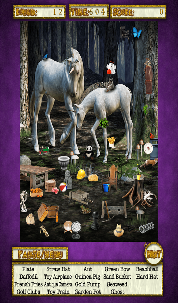 Hidden Objects - Unicorn Dreamcatcher