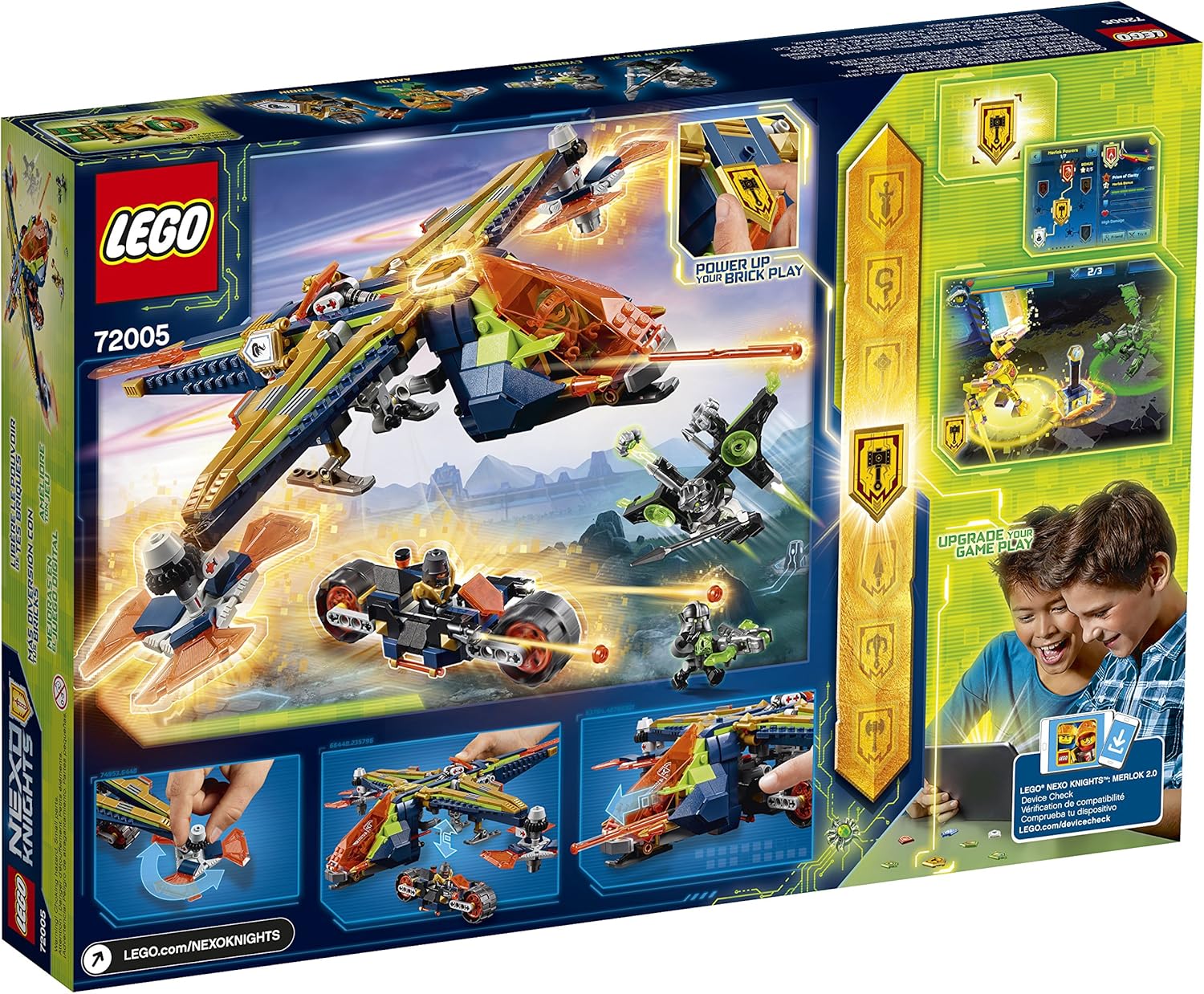 lego nexo knights 72005