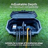 Masterplug Collapsible Outdoor Electrical Box 4 Socket 8m Lead Weatherproof view 3