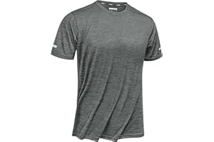 TACVASEN Men's Athletic T-Shirts Quick Dry Short Sleeve Crew Neck Running Workout Gym T-Shirt