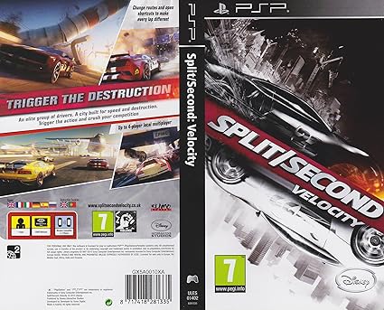 Amazon Com Split Second Velocity Psp By Disney Video Games