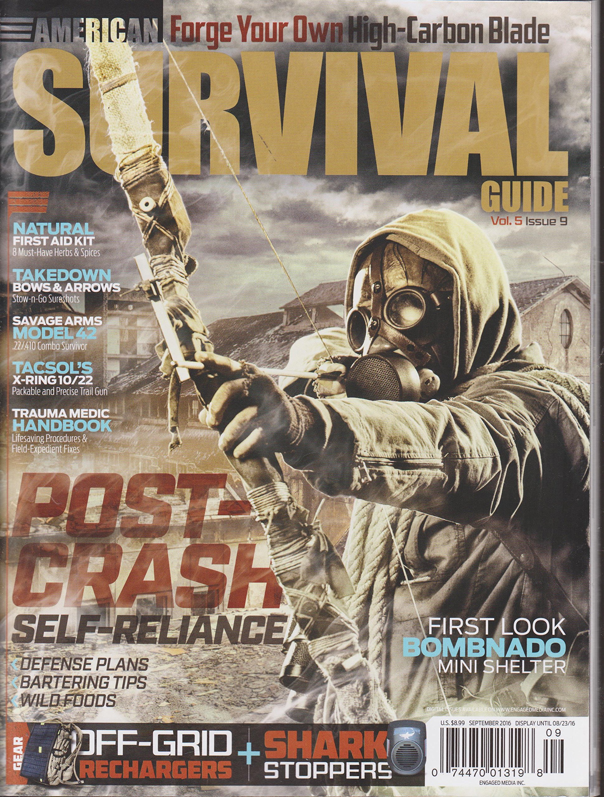 American Survival Guide Magazine September 2016 Amazon Com Books