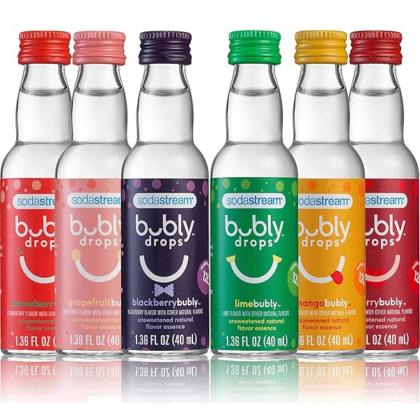 SODASTREAM – BUBLY FRUIT DROPS FOR SPARKLING WATER...