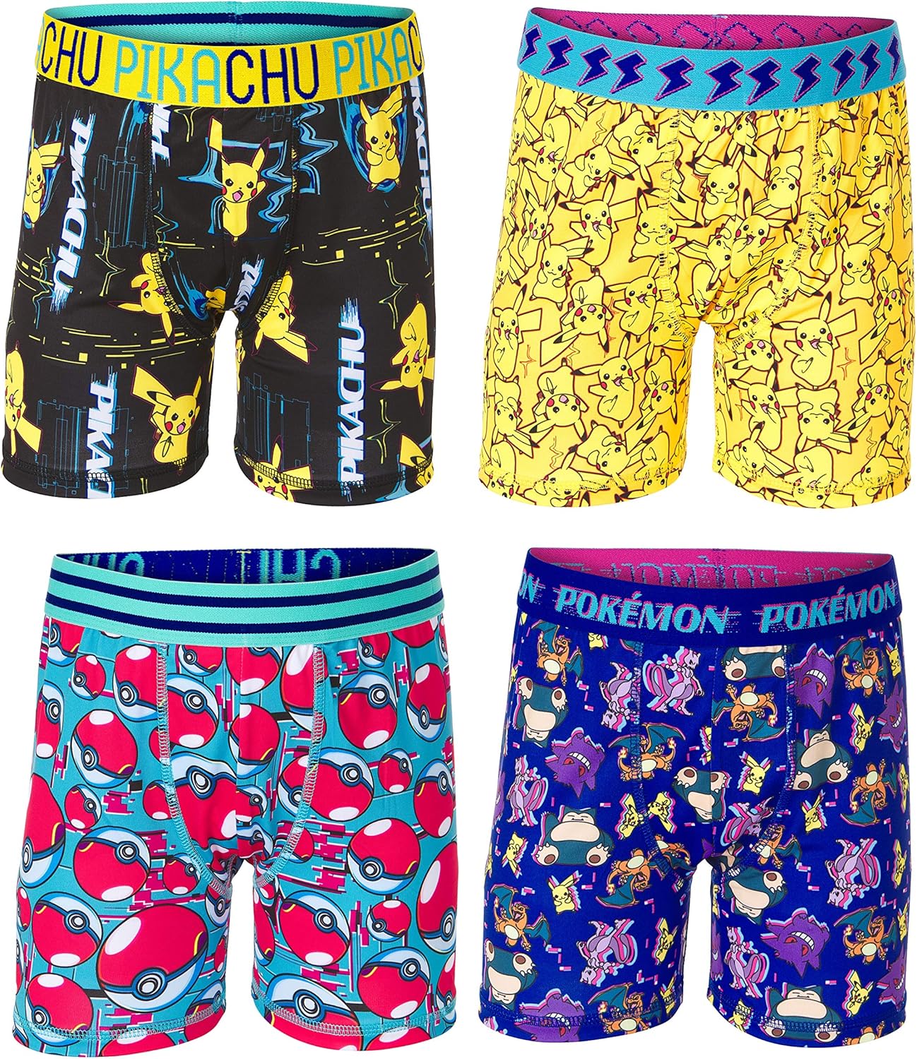 Pokemon Men's Athletic Boxer Brief Underwear, Multi, 14 Amazon.co.uk