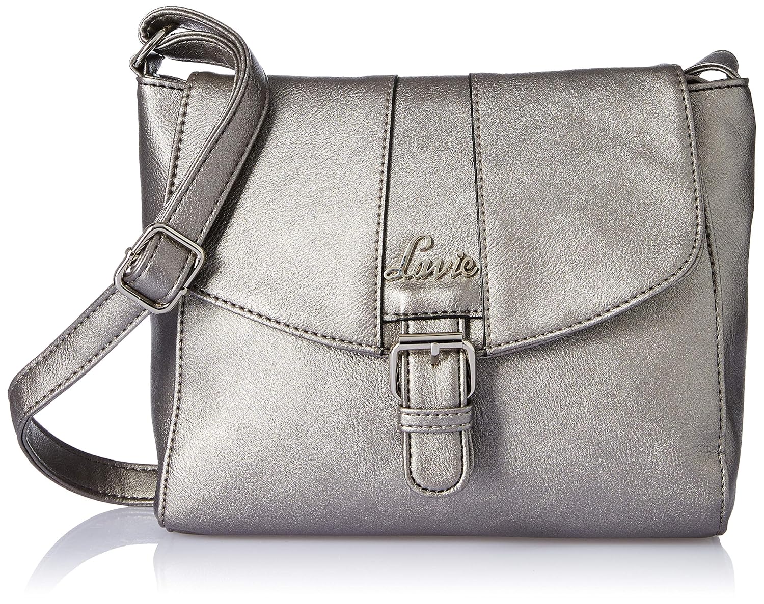 Buy Lavie Luba 1 Women's Sling Bag (Pewter) at Amazon.in