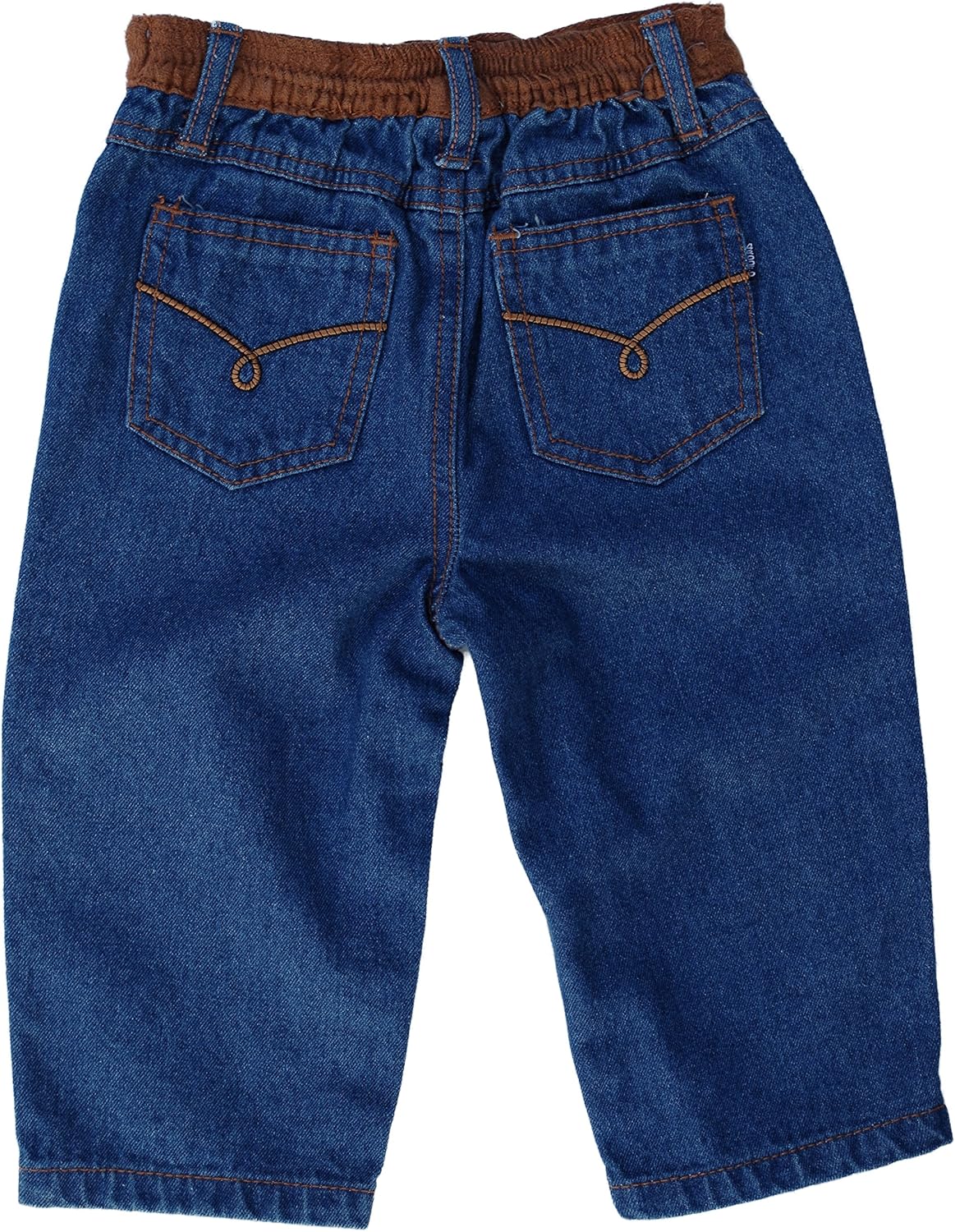 4Rodeo Western Oval Buckle Jeans for Infant Baby Toddler: Clothing