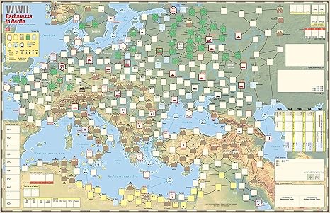 WW2: Barbarossa to Berlin: Deluxe Map