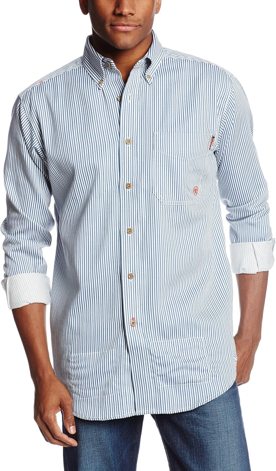 ARIAT Men’s Flame Resistant Button Down: Clothing