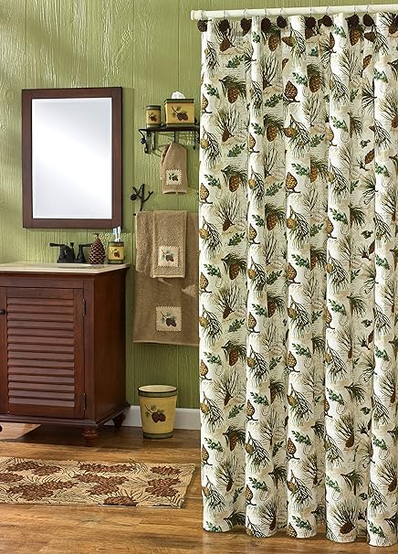 Amazon Com Park Designs Walk In The Woods Shower Curtain 72 By