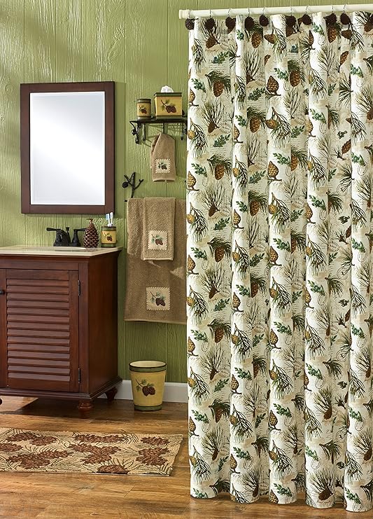 Amazon Com Park Designs Walk In The Woods Shower Curtain 72 By