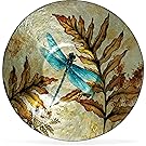Angelstar 19162 Dragonfly Spirit Round Plate, 12-1/2"