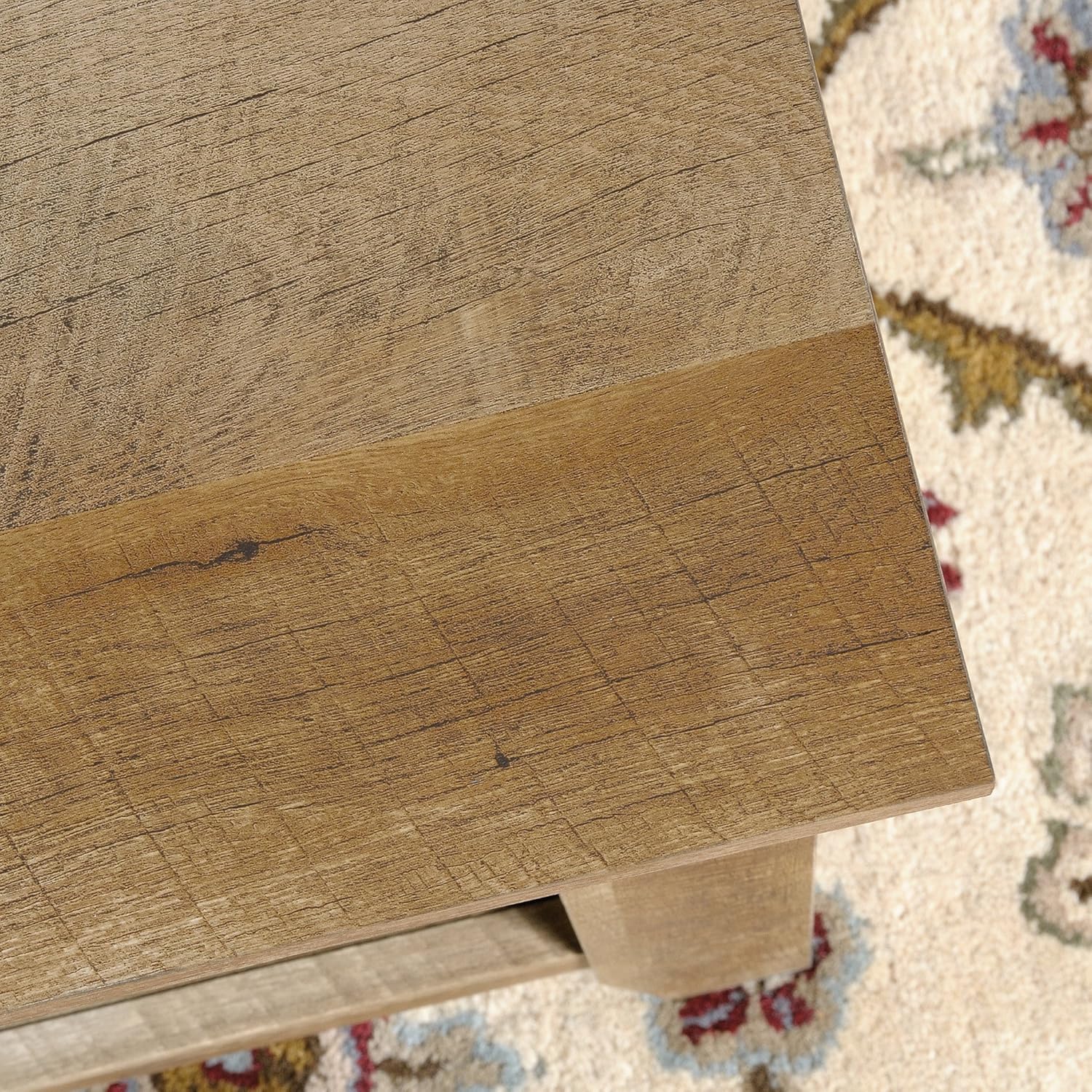 Sauder Dakota Pass Lift-Top Coffee Table | Craftsman Oak Finish | model: Furniture & Decor