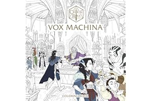 Critical Role: Vox Machina Coloring Book