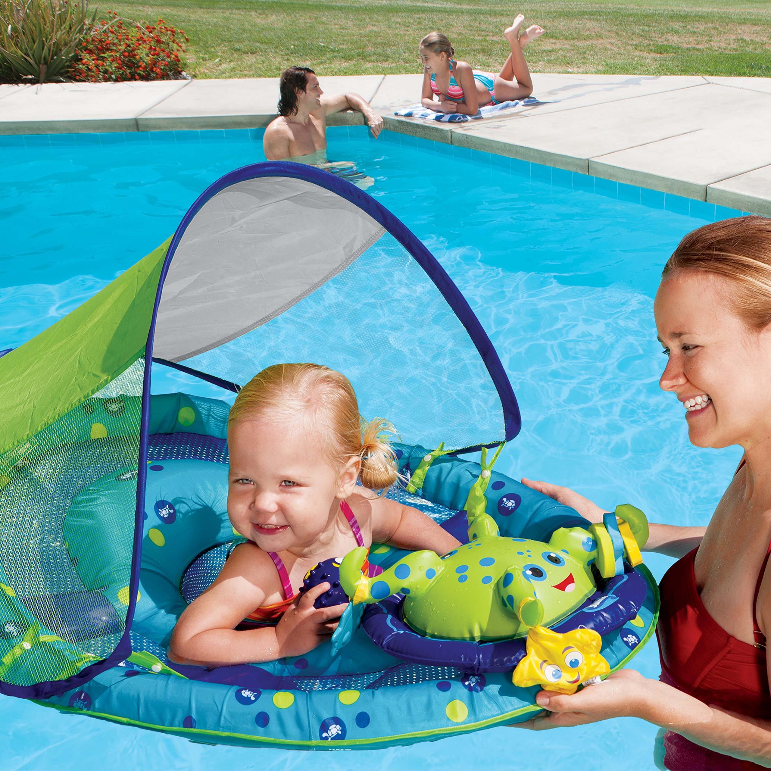 SwimWays Baby Spring Float Splash N Play