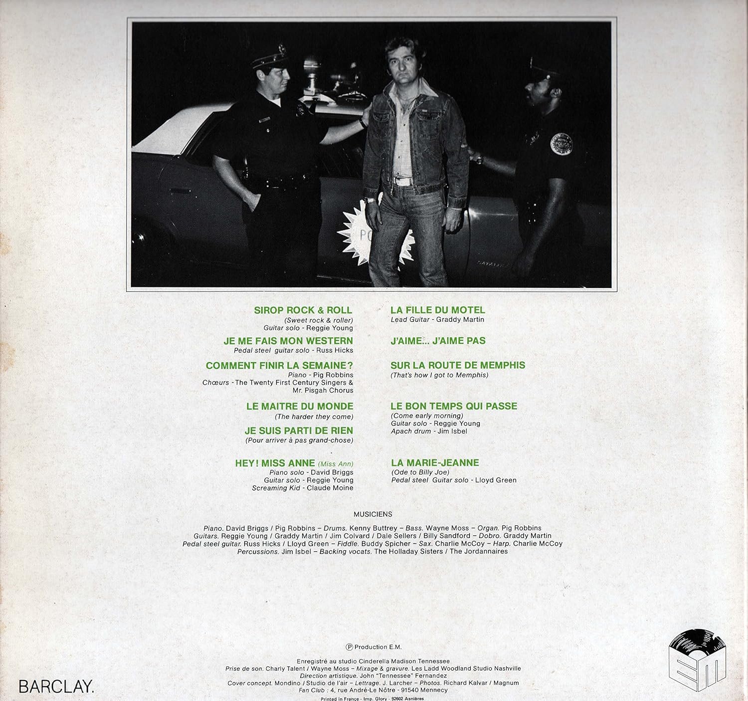 Mitchell Eddy Sur La Route De Memphis Vinyl Amazon Com Music