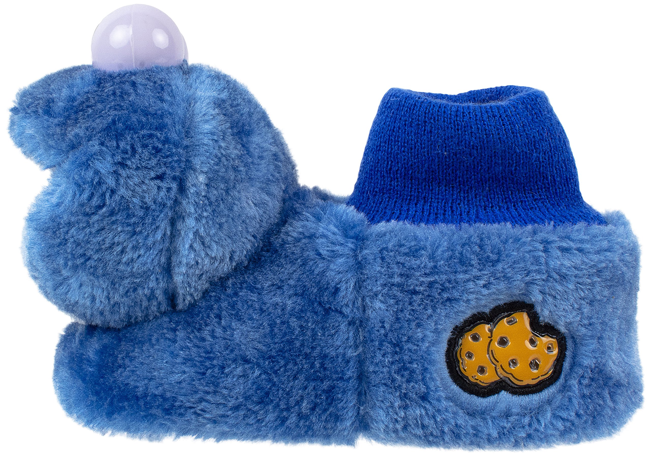 Sesame Street Elmo And Cookie Monster Kids Slippers Sock Top