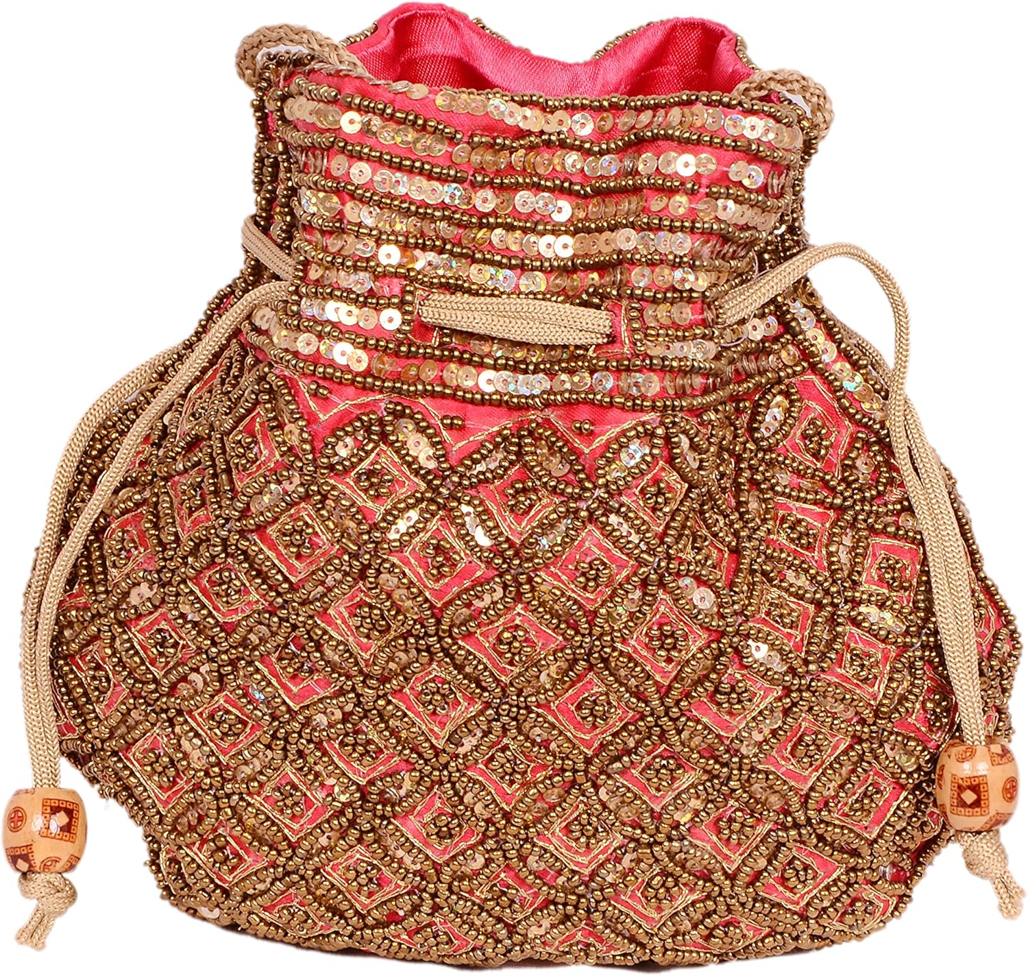 Indian sequence Potli Bag/wedding purse/jewelery purse for girls