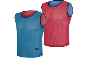 Athllete 6 Pack,12 Pack Breathable and Lightweight Basketball Jersey - Reversible Basketball Jerseys for Optimal Comfort