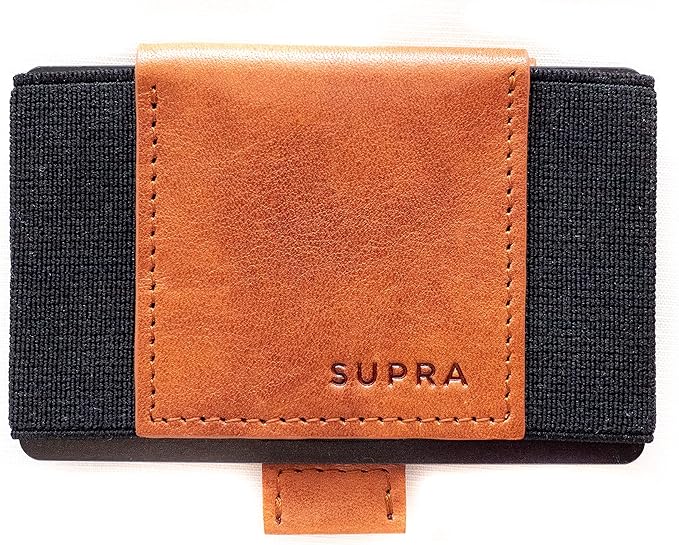 Amazon Supra ブランド スリム 財布 本革 メンズ ユニセックス フロントポケット カードホルダー スモール ミニマリスト 財布 服 ファッション小物 通販