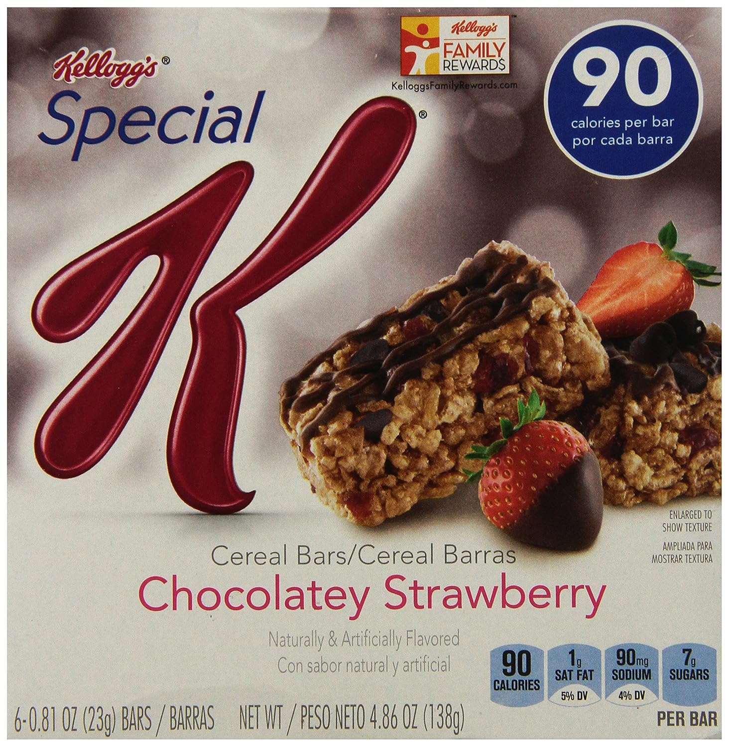 Kellogg's Special K Cereal Bar, Chocolate Covered